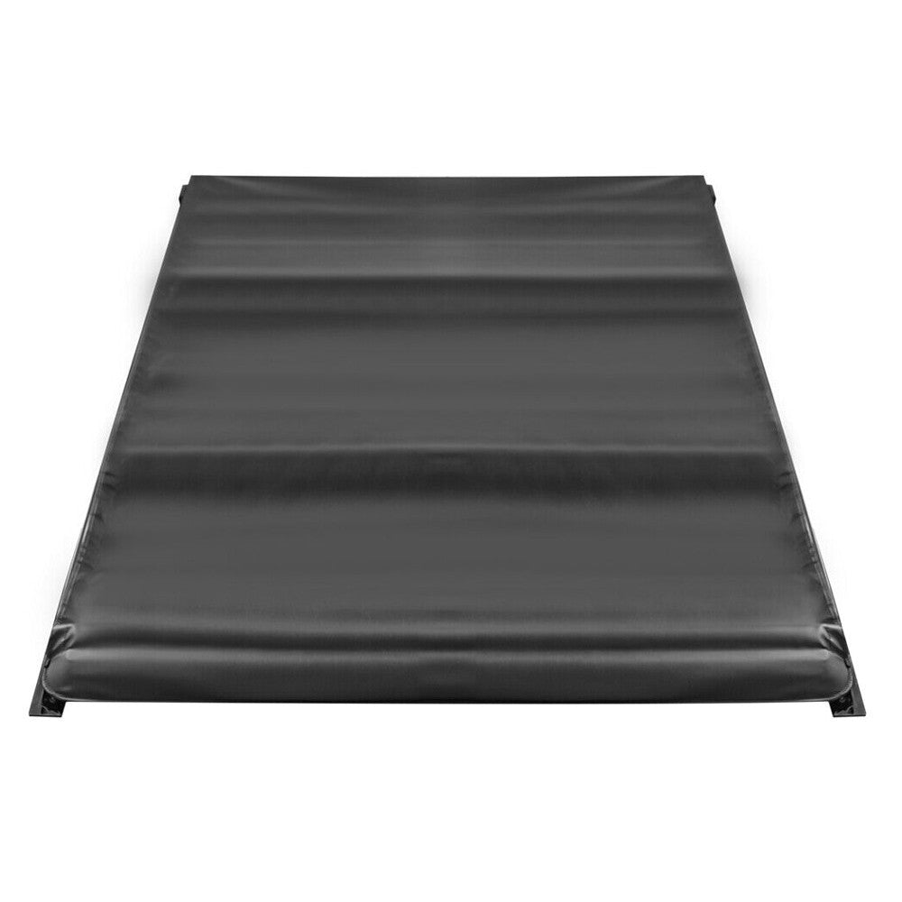 6.6FT Soft Roll Up Truck Bed Tonneau Cover For 14-18 Chevy Silverado GMC Sierra--A86315-M44200S