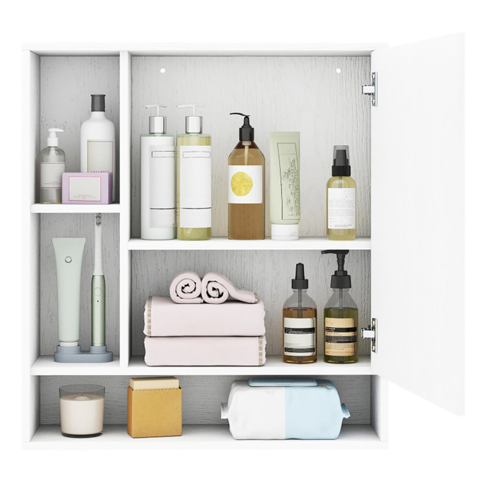 Wall Mounted  Bathroom Cabinet With Mirror Single Door  For The Bathroom, Living Room Or Entryway