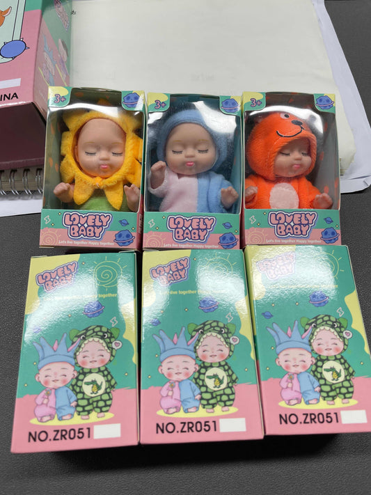 6 Newly Upgraded Sleeping Princess Dolls Girls' Toy Gift Box Set Adorable Princess Figures In Various Styles