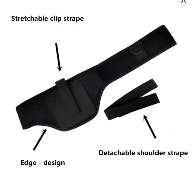 Multi Functional Outdoor Tactical Chloroprene Rubber Shoulder Leather Cover Breathable Hidden Underarm Gun Bag Hunting Flexible Chest Tool