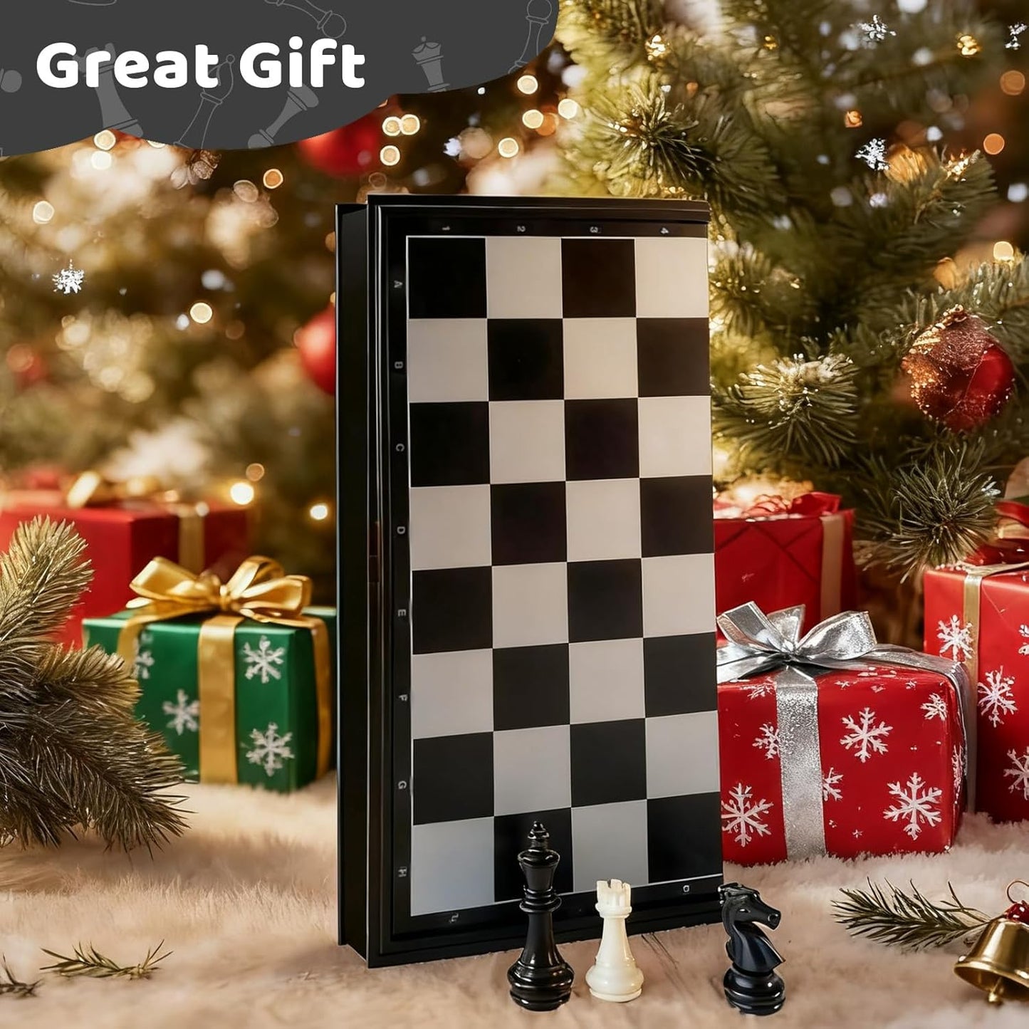 Travel Chess Set, 9.8in Magnetic Chess Board With 2 Extra Queen Portable Folding Board Chess Games