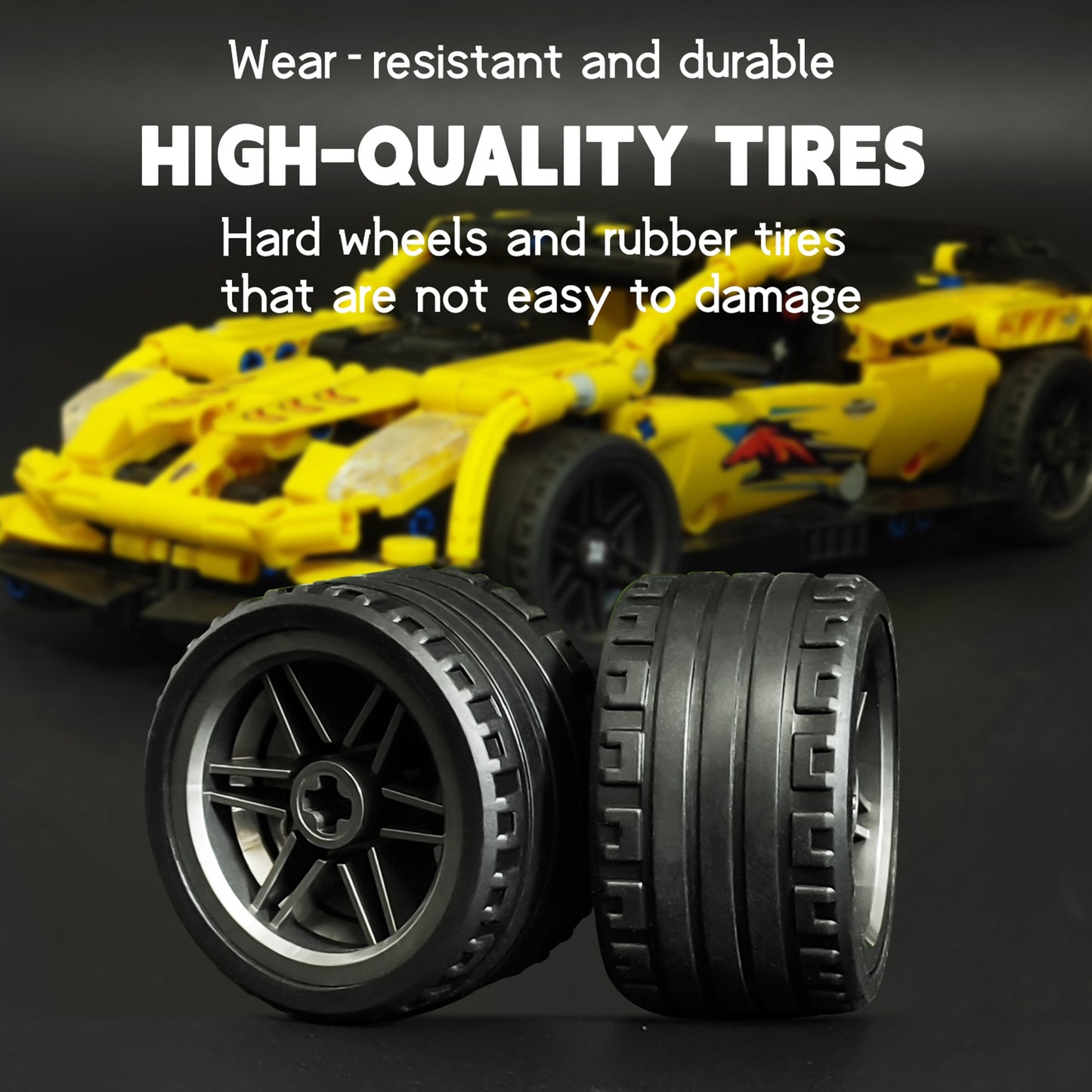 Sports Car Building Blocks 509 Pieces Exquisite Cool Interactive Race Car Model Building Blocks Set