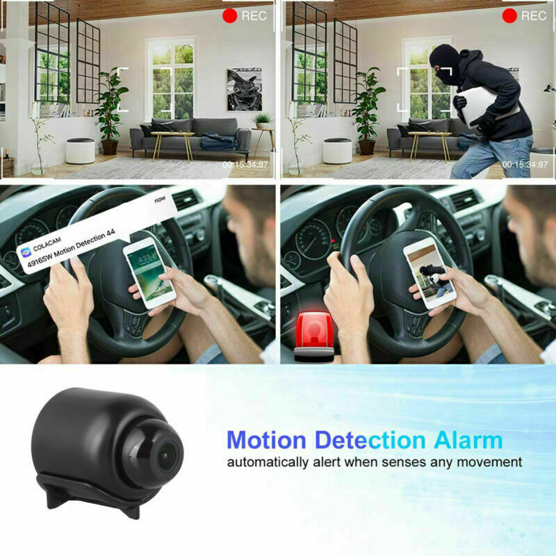 FREE 64G HD Hidden Spy Nanny Camera Wireless Wifi Home Security Night Vision HD 1080P