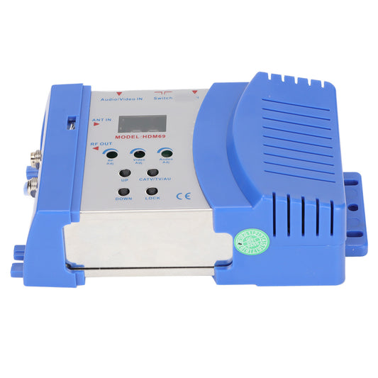 HD Modulator PAL NTSC Format Drive Free HD Multimedia Interface AV To RF Converter For Home TV 90‑240VUS Plug