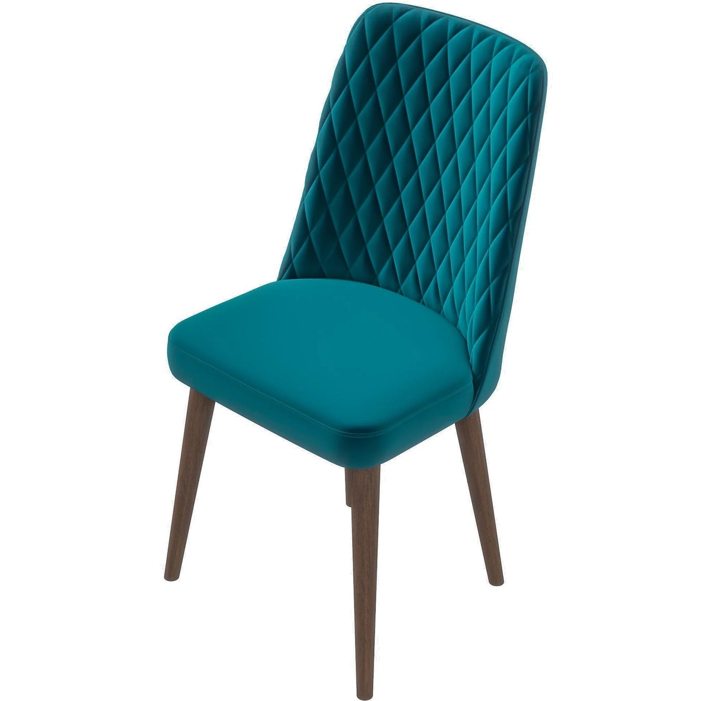 Katie Mid-Century Modern Velvet Dining Chair   Set Of 2
