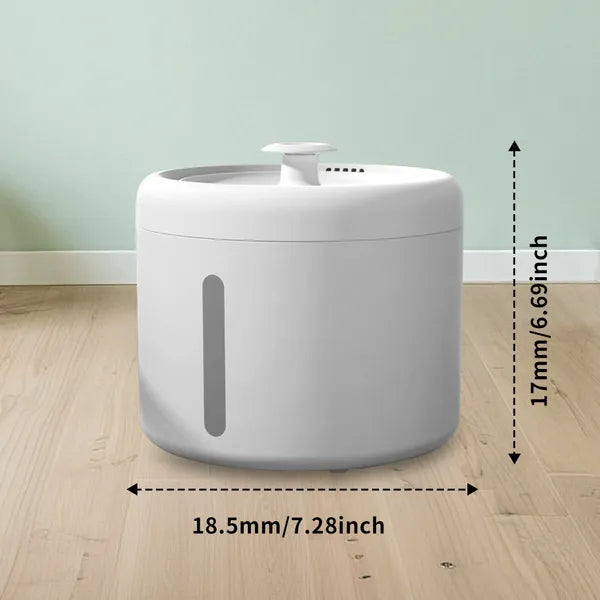 006 Circular Pet Water Dispenser, Silent Circulating Water, Filtered Clean, Large Capacity, No Leakage, Allowing Cats And Dogs To Drink With Peace Of Mind