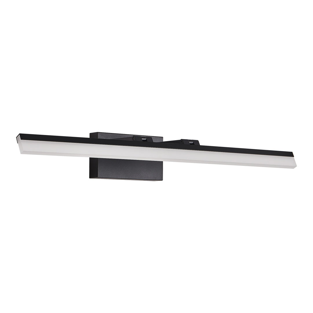 32 Inch Modern LED Bathroom Vanity Light -Sleek Black Metal Wall Light For Mirror, Dressing Room Or Sink Area