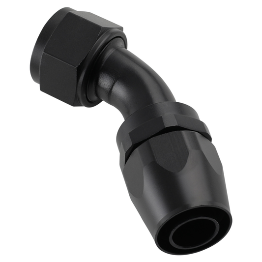 AN16 AN-16 Hose Fuel Line Rubber Nylon Braided 5FT With 90 Degree AN Fittings 45 Degree Straight Adapter