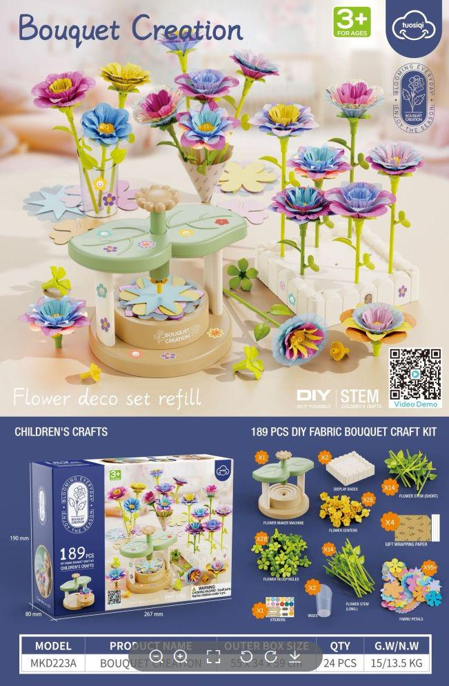 DIY Flower Making Machine 189PCS,only Can Be Used On TK