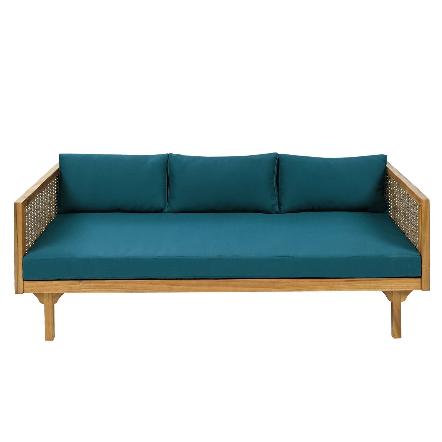 PATIO FURNITRE SETS  CLAREMONT 3 SEATER DAYBED   ACACIA WOOD TABLE