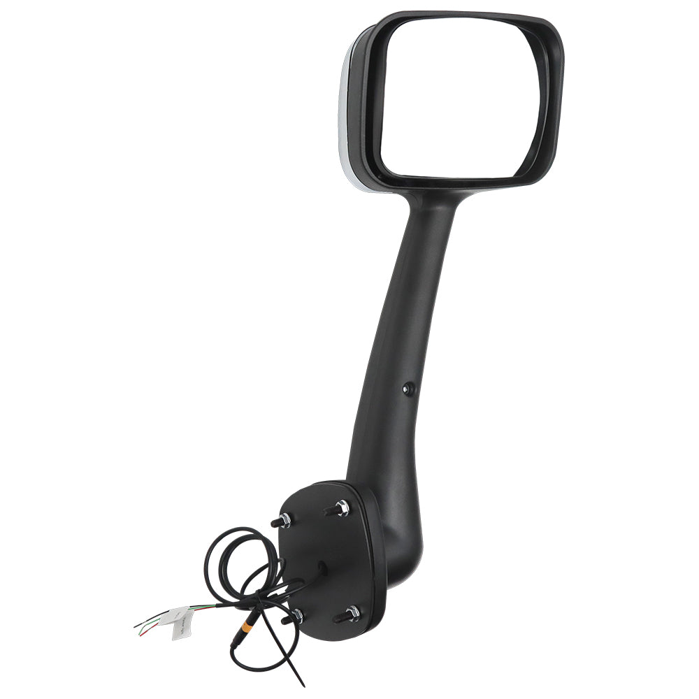 For 2008-2016 Freightliner Cascadia Hood Mirrors Chrome W,Turn Signal Left&Right