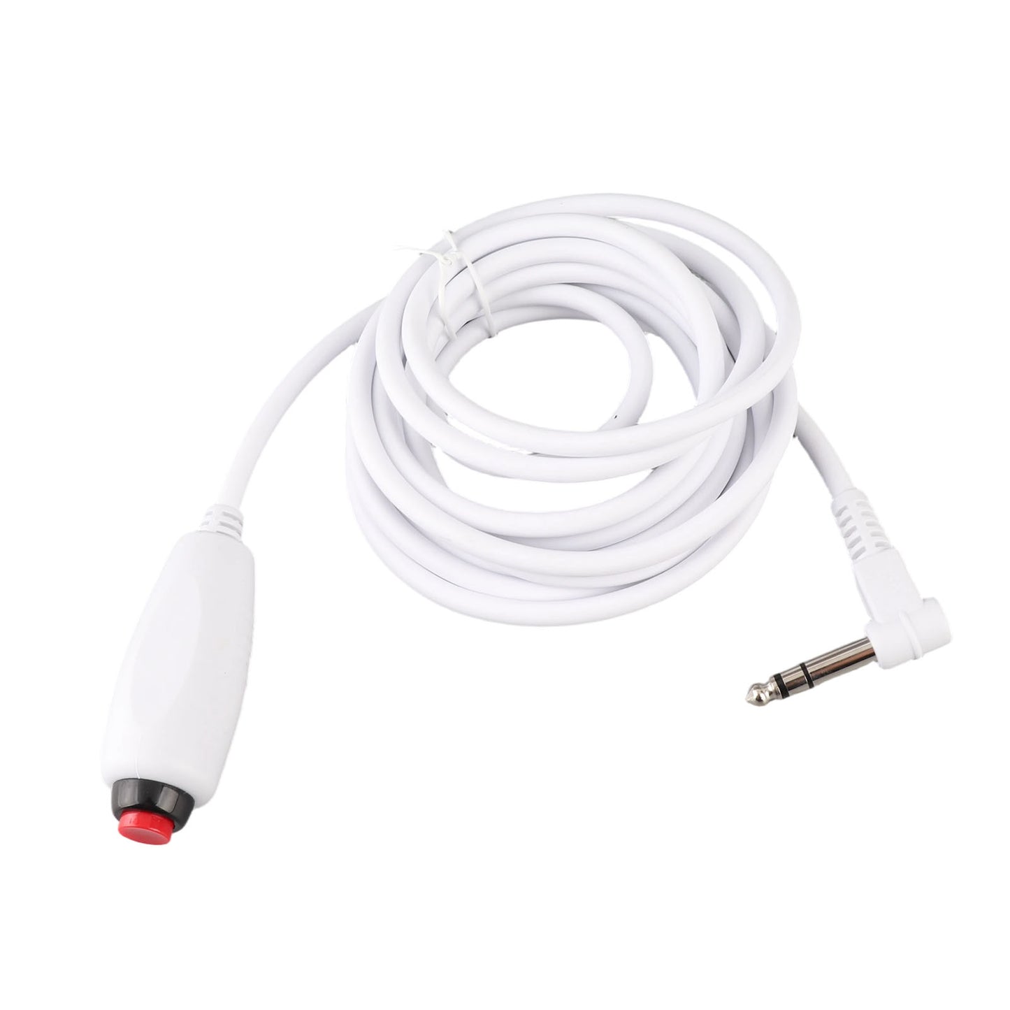 Push Button Cord Universal 6.35mm Interface Replacement Nurse Call Cord With Clip For Nurse Station 9.8ft