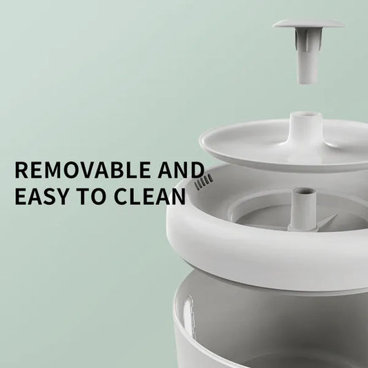 006 Circular Pet Water Dispenser, Silent Circulating Water, Filtered Clean, Large Capacity, No Leakage, Allowing Cats And Dogs To Drink With Peace Of Mind