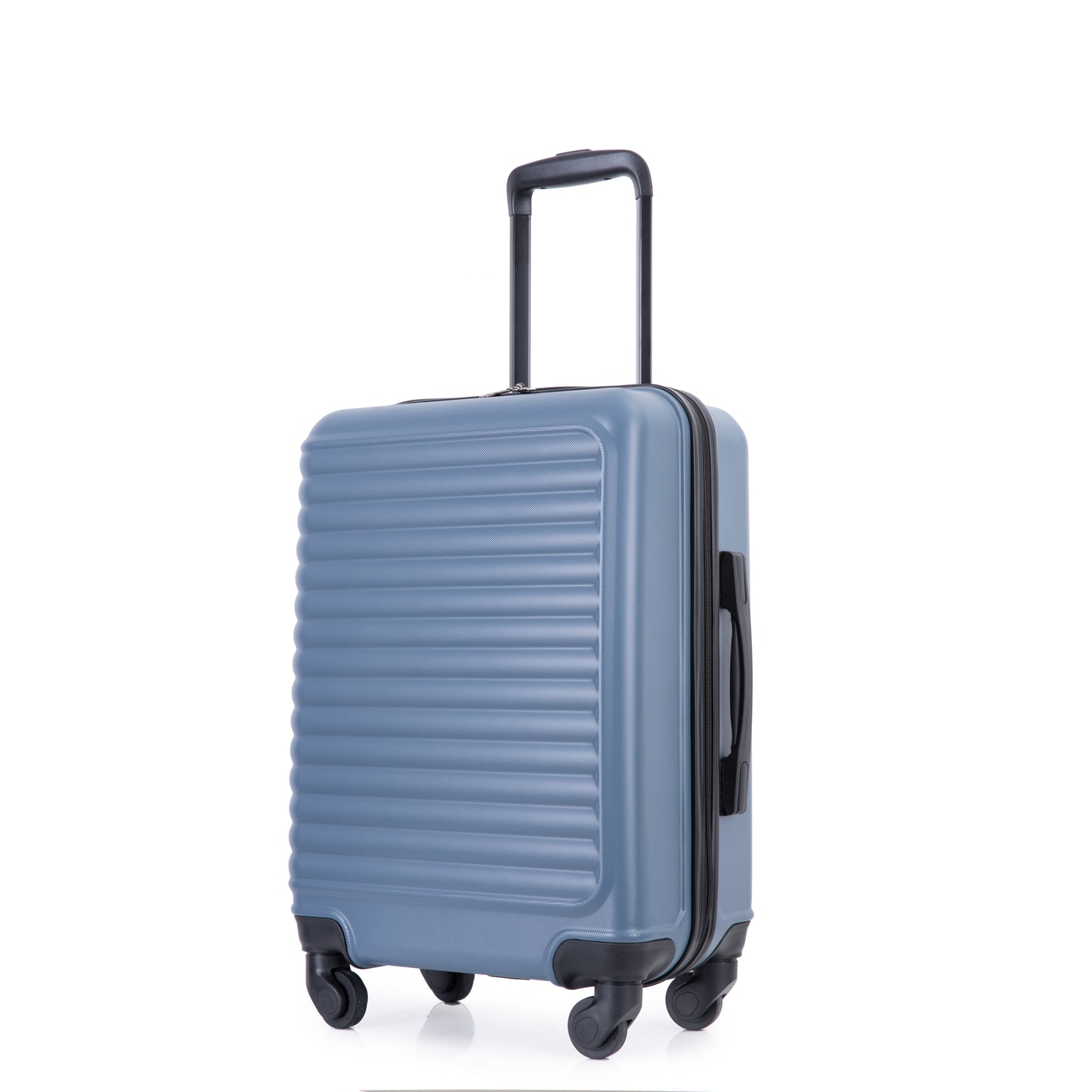 Carry On Luggage,Suitcases With Wheels,ABS Lightweight Carry On Suitcase,Hard Shell Luggage,20-Inch   Blue