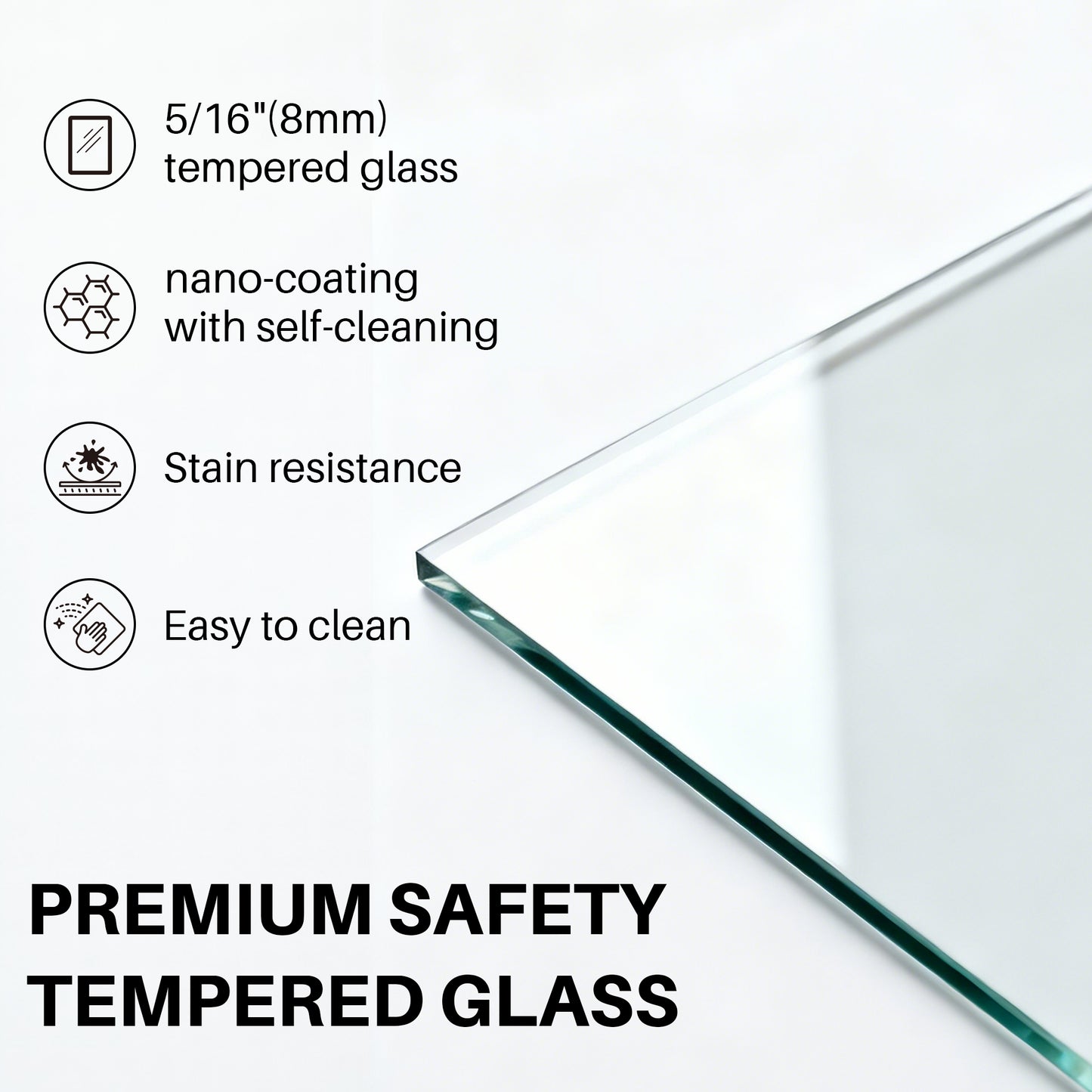 Door 50-54 In W X 75 In H Frameless Shower , Sliding Shower Door With 5 16 8mm  Clear Tempered Glass Shower Door, Easy To Clean Bathroom, Silent Soft-Close Design, Easy To Install,Brushed Gold