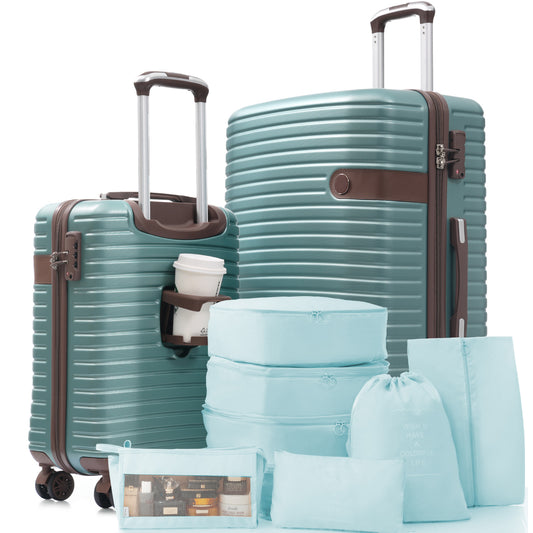 Hardshell Luggage Set With TSA Lock, 360 Spinner Wheels, Lightweight Durable Travel Suitcases For Women Men Carry-On & Check-In