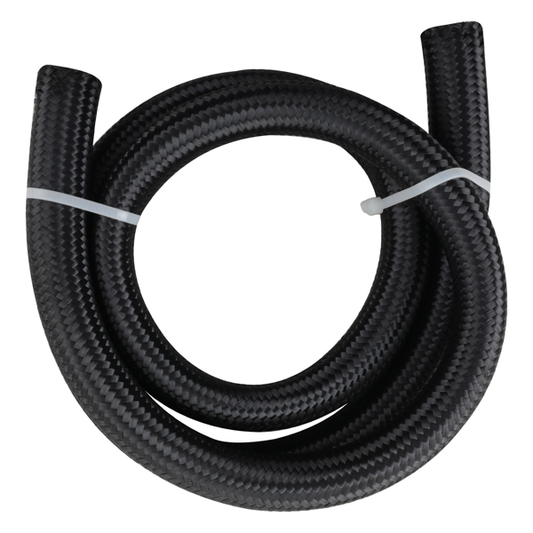 AN16 AN-16 Hose Fuel Line Rubber Nylon Braided 5FT With 90 Degree AN Fittings 45 Degree Straight Adapter