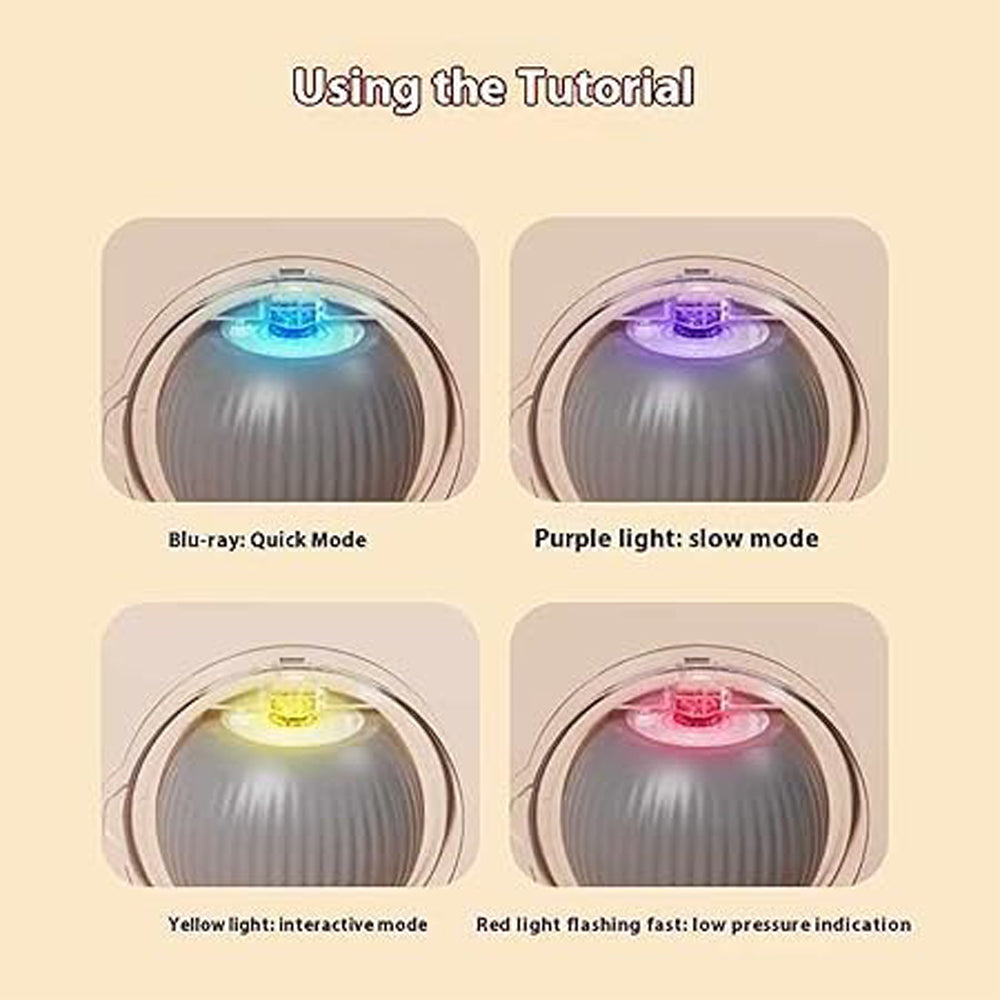 Electric Dog Cat Ball Toy,Indoor Large And Small Cat Dog Interactive Intelligent Rolling Pet Ball