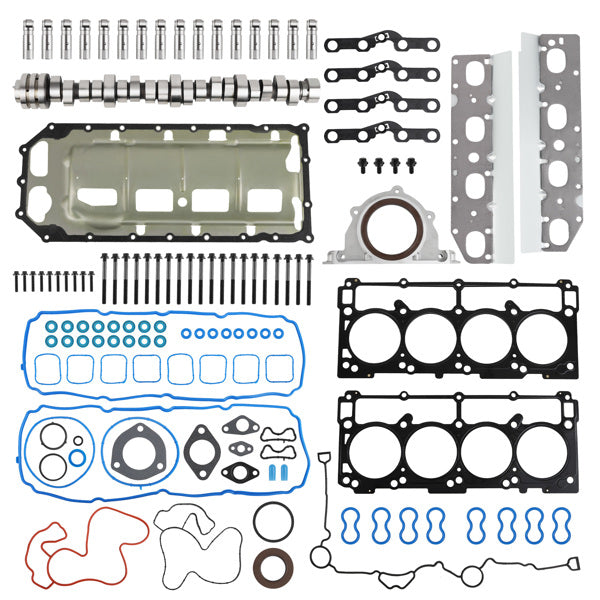 MDS Camshaft & Lifter Kit Fit For Ram 1500 5.7L V8 2011-2020 Fit For Chrysler Aspen 5.7L V8 2009 Fit For Dodge Durango 5.7L V8 2009