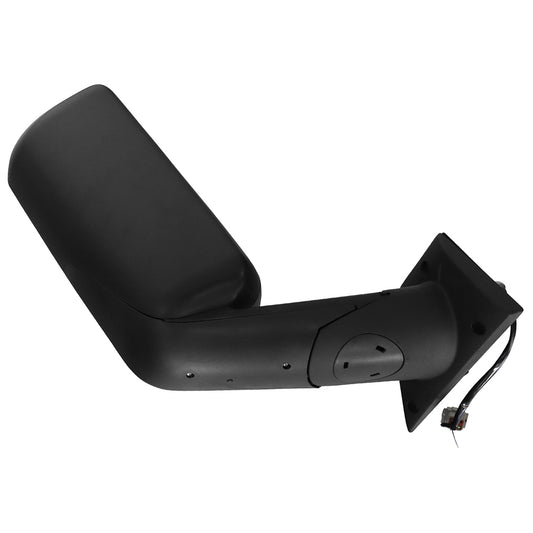 Black Heated Door Mirror For Freightliner Cascadia 2018-2023 Left Driver