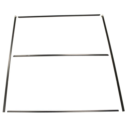 Tonneau Cover Soft Roll Up For 2009-2010 Ram 1500 Crew Cab Pickup 5.8FT Bed--A86260-1985215677