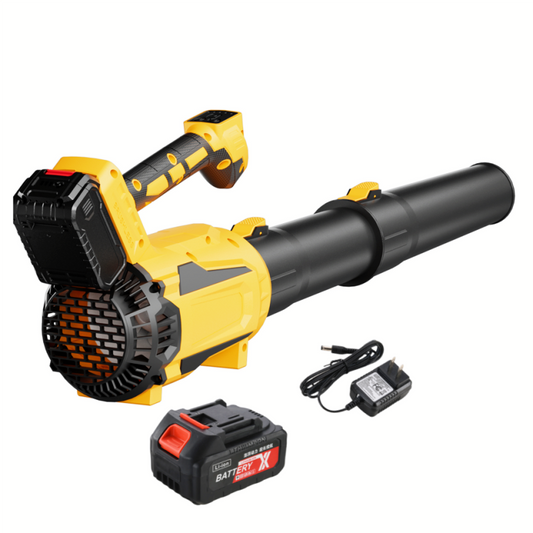 Leaf Blower Cordless  Upgraded  - 21V Powerful Electric Cordless Leaf Blower With 1 X 4.0Ah Batteries & Charger, Battery Powered Leaf Blower Is Suitable For Lawn Care, Patio, Patio, Dust Snow