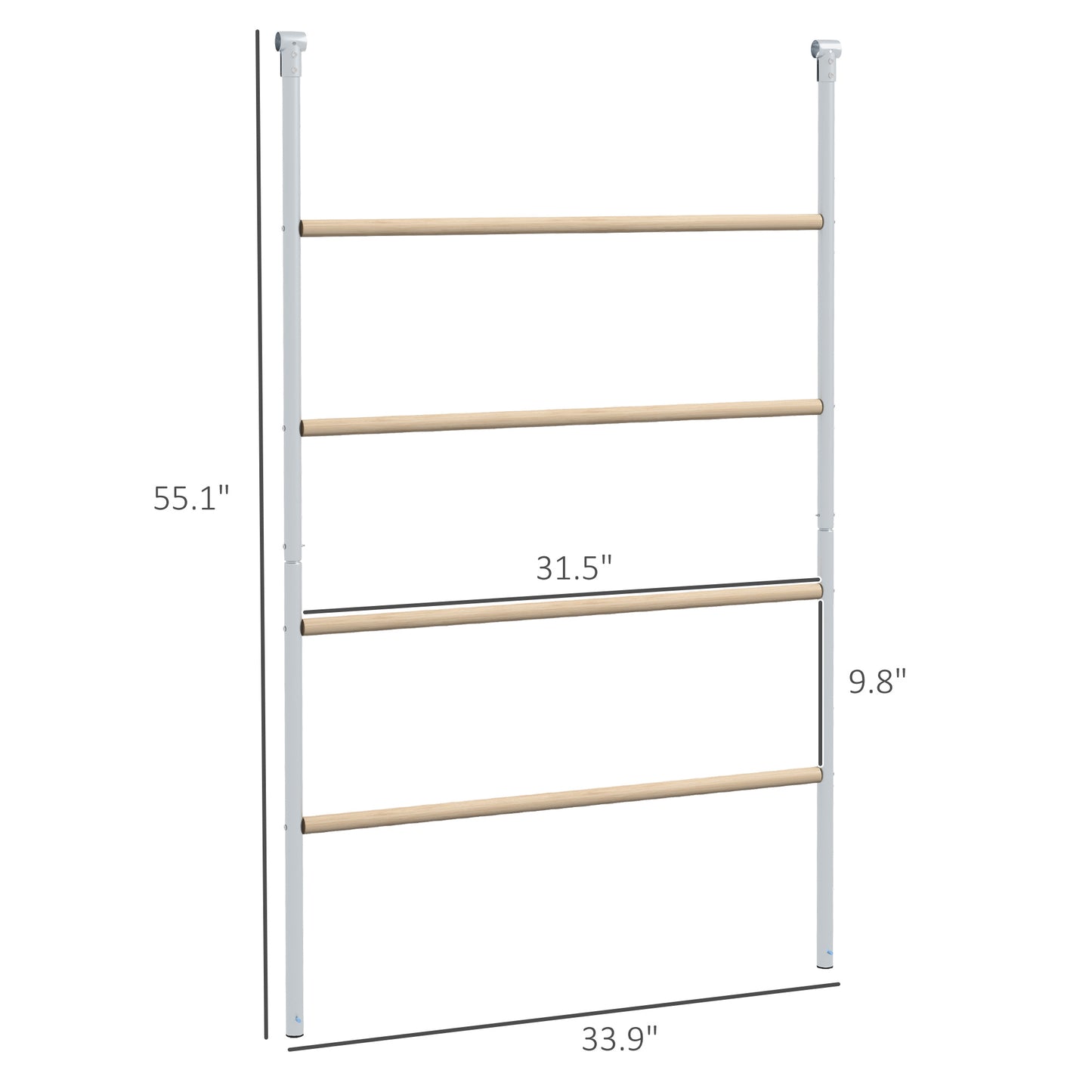 Chicken Roost For Coop, Jungle Gym Roosting Bar, 55X 33.75