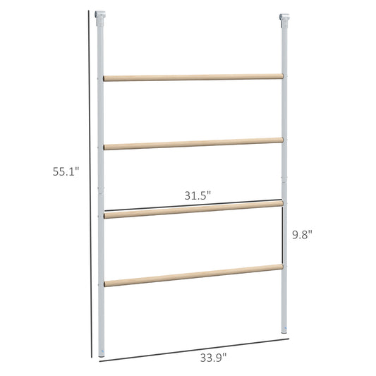 Chicken Roost For Coop, Jungle Gym Roosting Bar, 55X 33.75