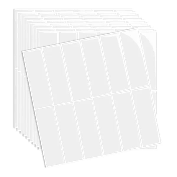 10pcs Self-Adhesive Splash Wall Tiles, 10x10 Inch Self-Adhesive 3D Wall Stickers, White Wall Decals Patial Sense, Suitable For Kitchen And Bathroom Walls, Easy DIY Home Decoration, Covers 3.47 Squa