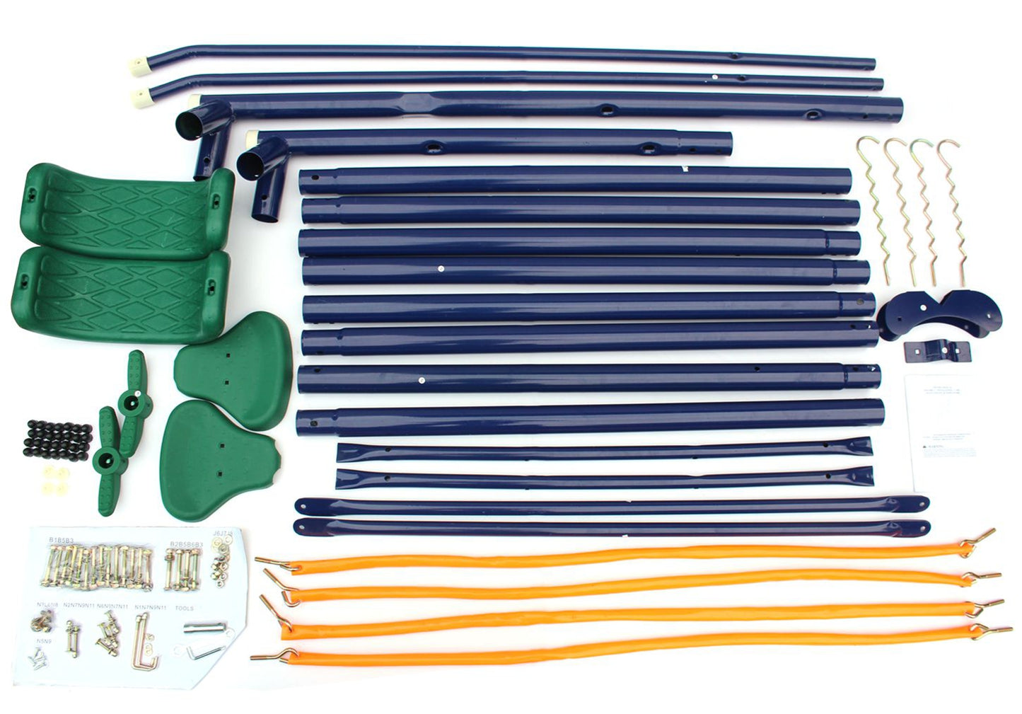 2 In 1 Swing Set With Belt Swing, Glider For