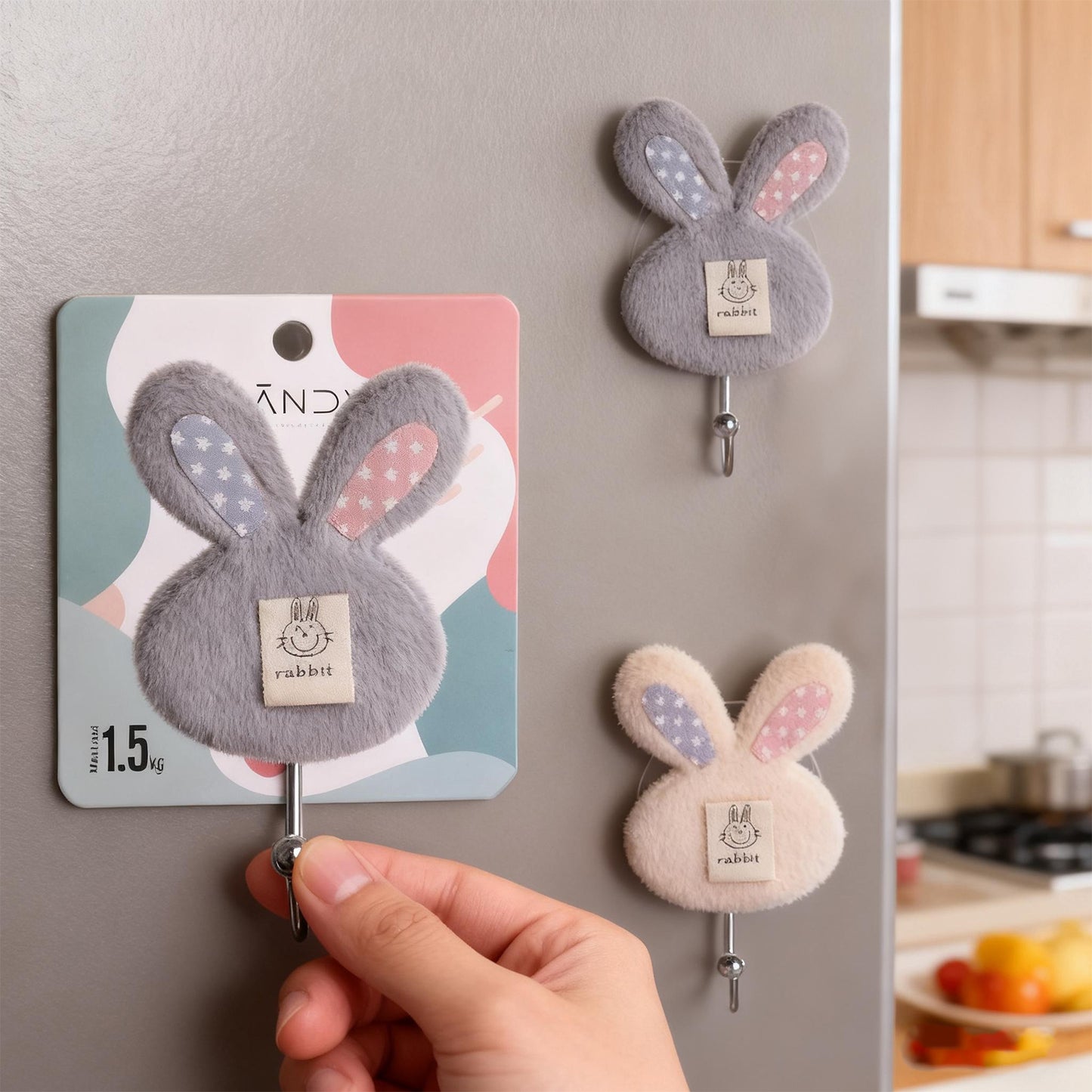 Bunny Suction Cup Hook-random