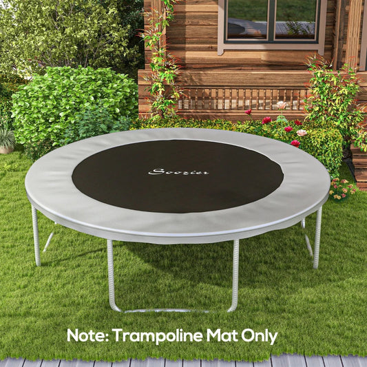 Trampoline Replacement Mat, Fits Trampoline W 72 V-Hooks & Springs Spring & Frame Not Included Green