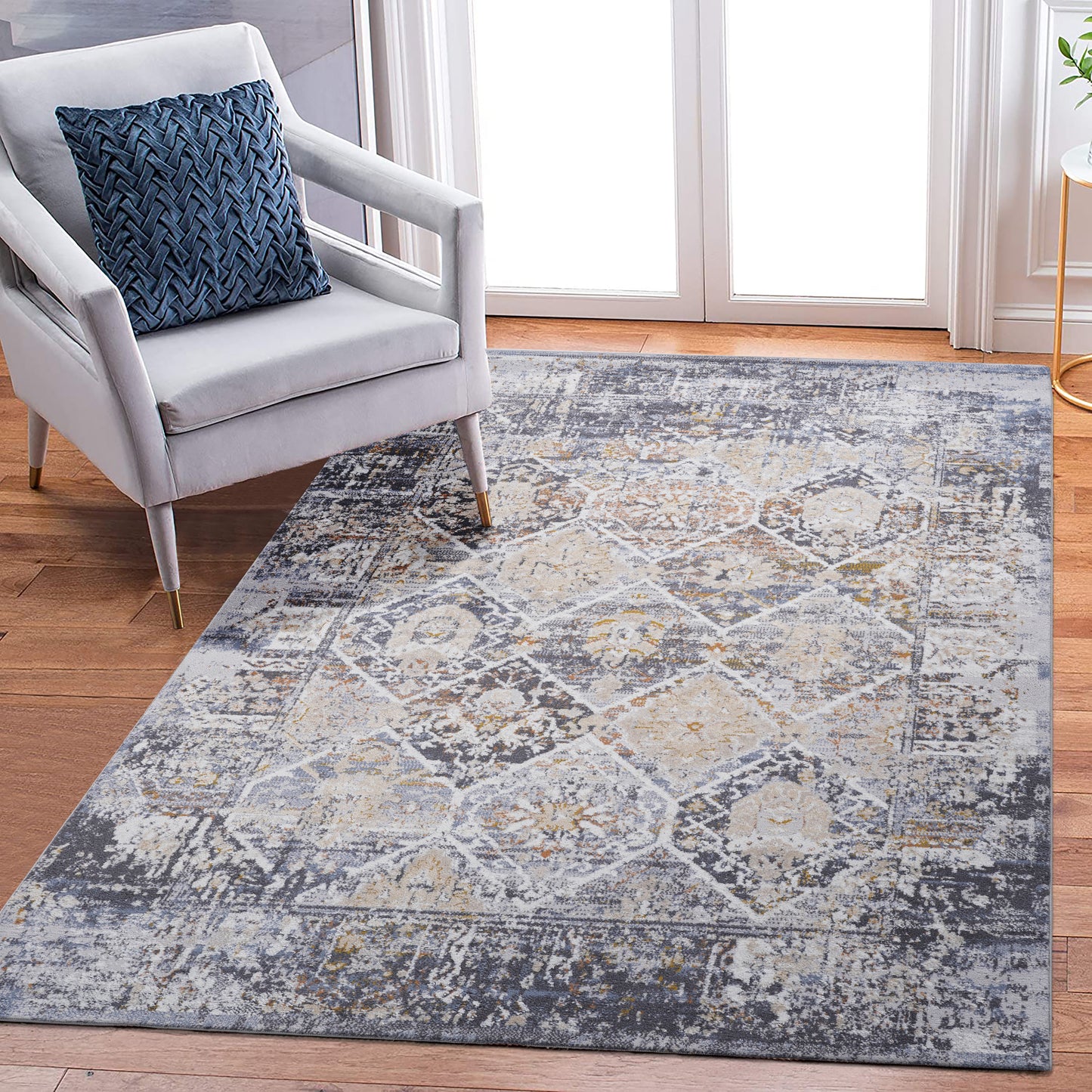 PAYAS  6X9 Multi  Traditional Area Rug