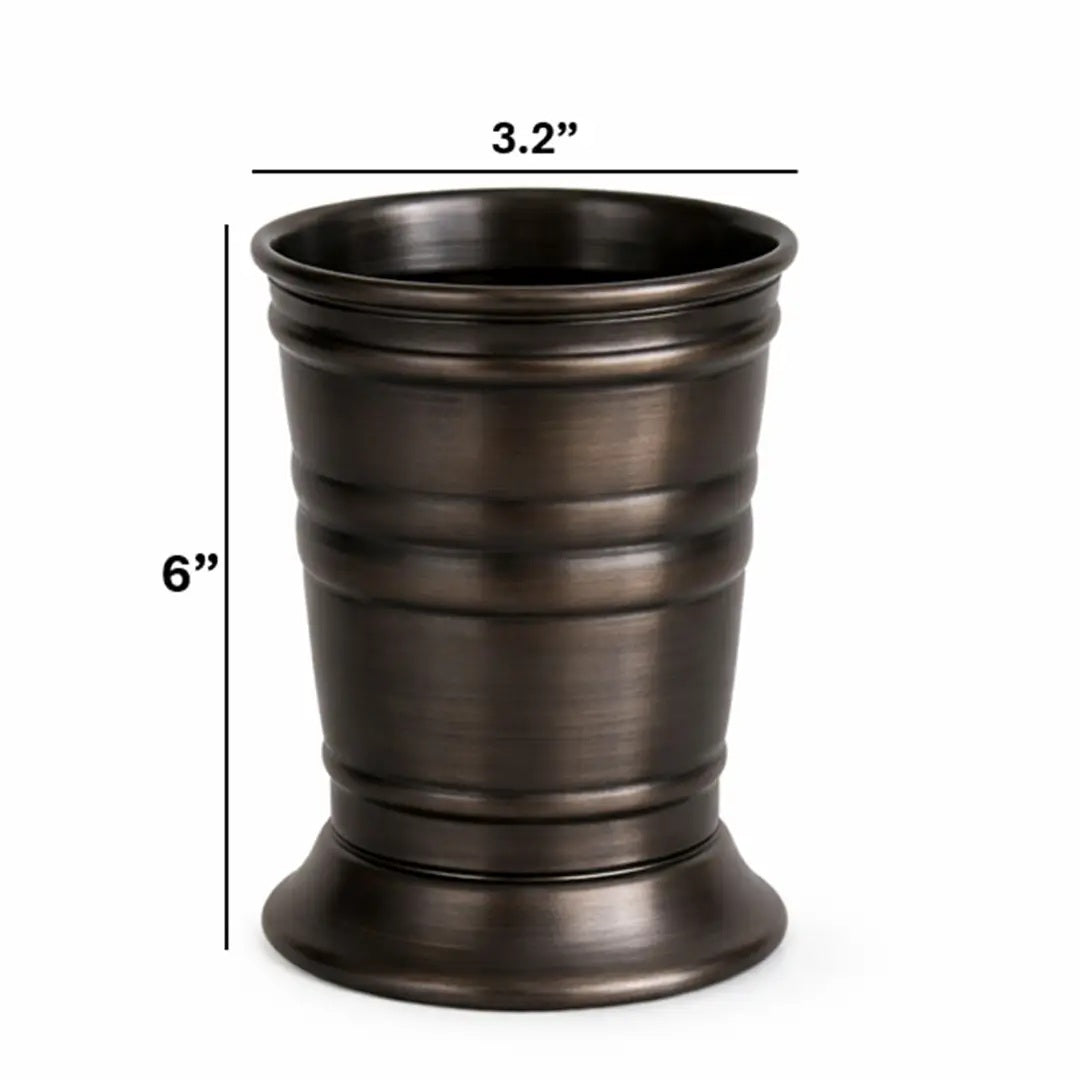 Stainless Steel Tumbler Bathroom Tumbler Cup Decorative Rinse Cup,Drinking Glass,Toothbrush & Makeup Brush Holder For Vanity Countertops,Sink & Desk