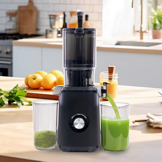 Cold Juicer, Chewable Juicer, Wide Feeding Trough For Easy Cleaning, Suitable For Whole Vegetables And Fruits