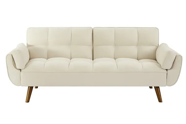 75' Flared Arm Convertible Sleeper Sofa