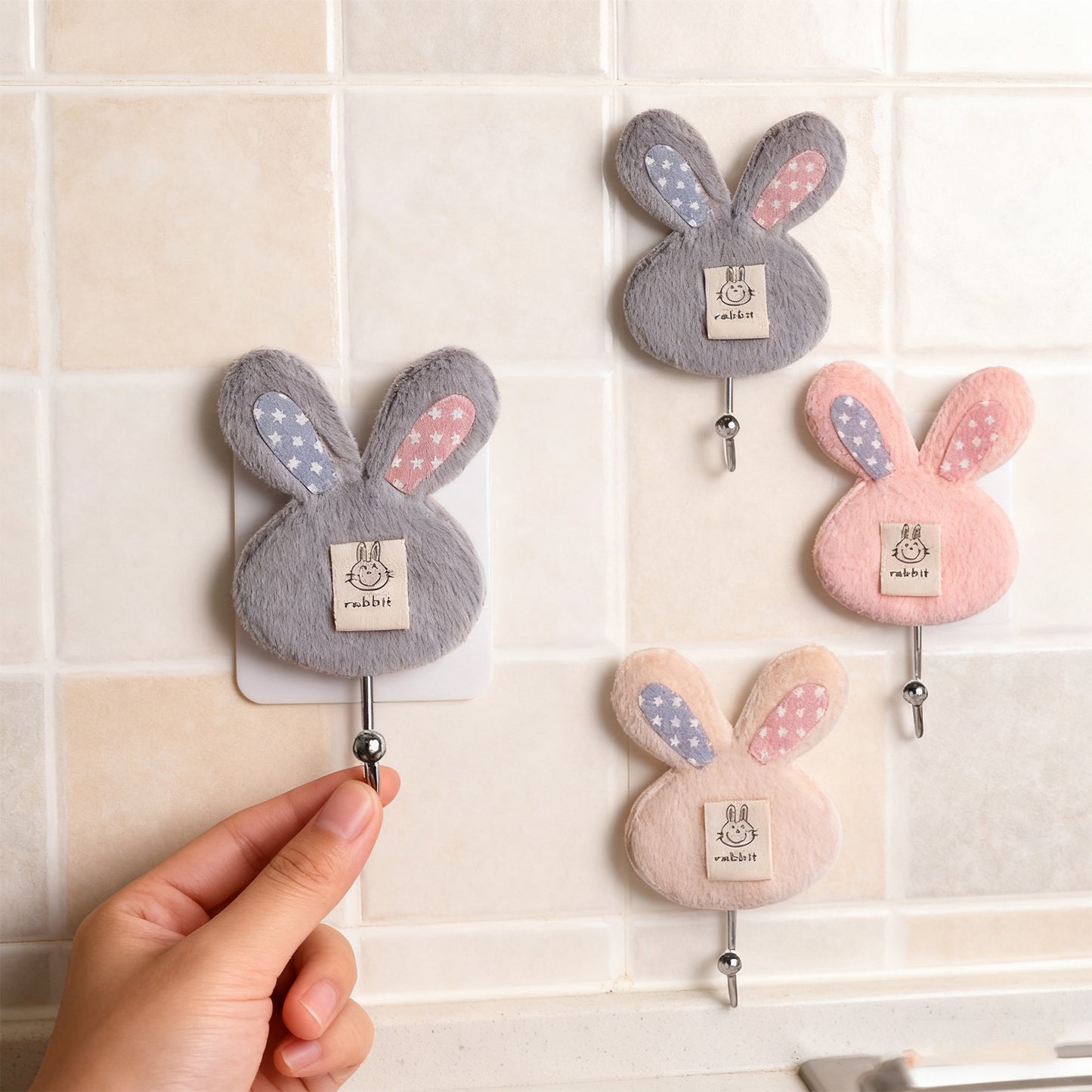 Bunny Suction Cup Hook-random
