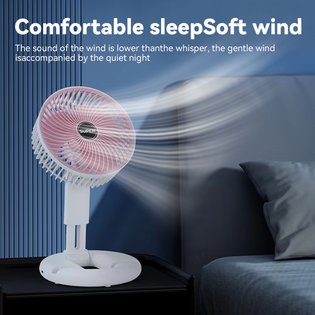Storage Fan P Ink Li-On Rechargeable