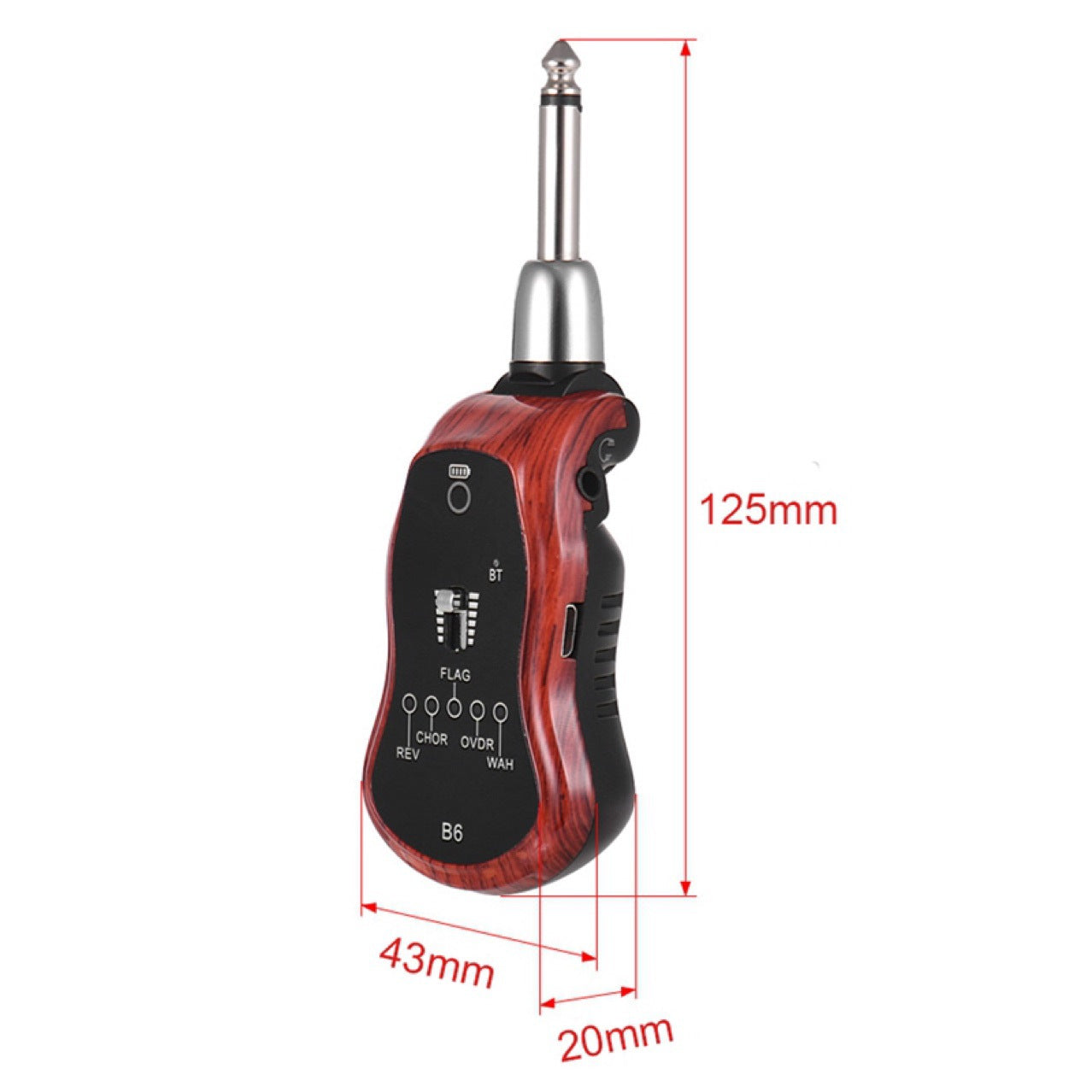 B6 guitar wireless system transceiver