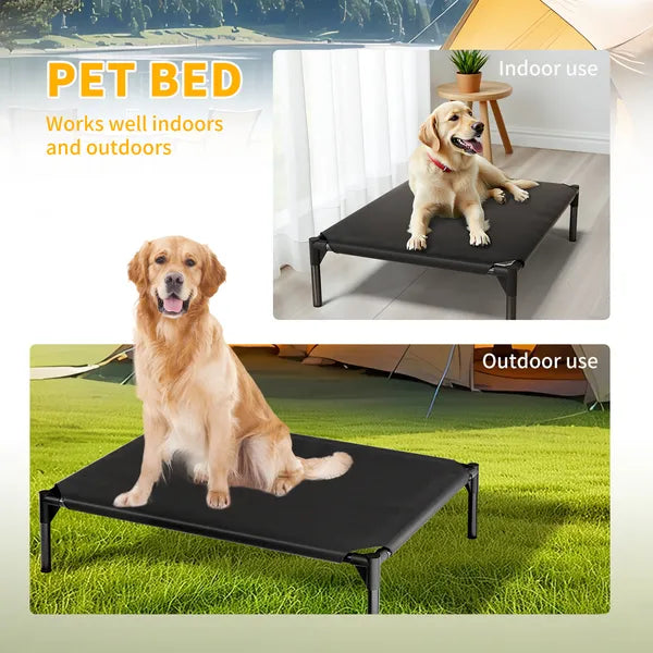 XL Oxford Cloth Pet Bed, Wear-resistant, Scratch Resistant, Waterproof, Easy To Clean, Breathable, Comfortable And Non Collapsing, Suitable For All Seasons Indoors And Outdoors
