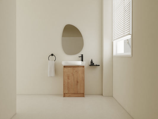 23  Freestanding Bathroom Vanity With Sink, Soft Close Doors