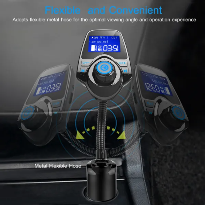 Car Mounted Wireless FM Transmitter