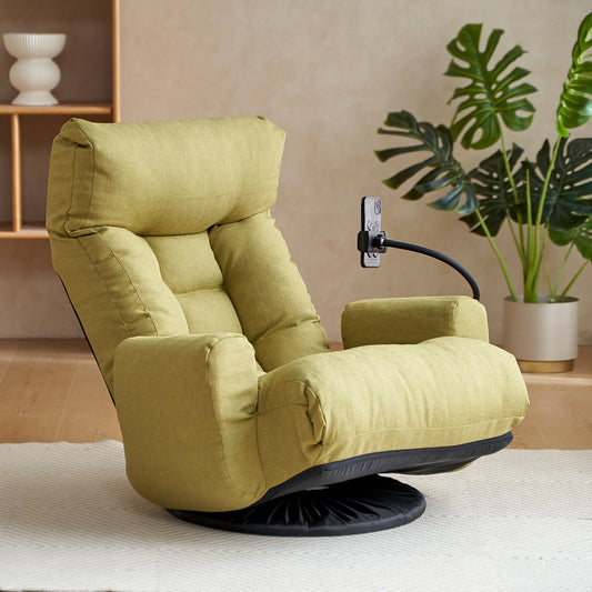 Adjustable Head And Waist, Game Chair, Lounge Chair In The Living Room, 360 Degree Rotatable Sofa Chair,Rotatable Seat Leisure Chair Deck Chair