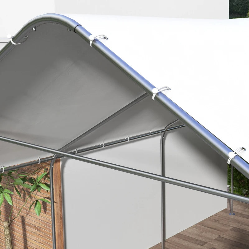 Carport, Portable Garage And Patio Canopy Tent, Anti-UV Cover For Car, Truck, Boat, Catering, WeddingMultiple Packages Shipped. Please Pay Attention To The Dimensions And Weight In The Details.