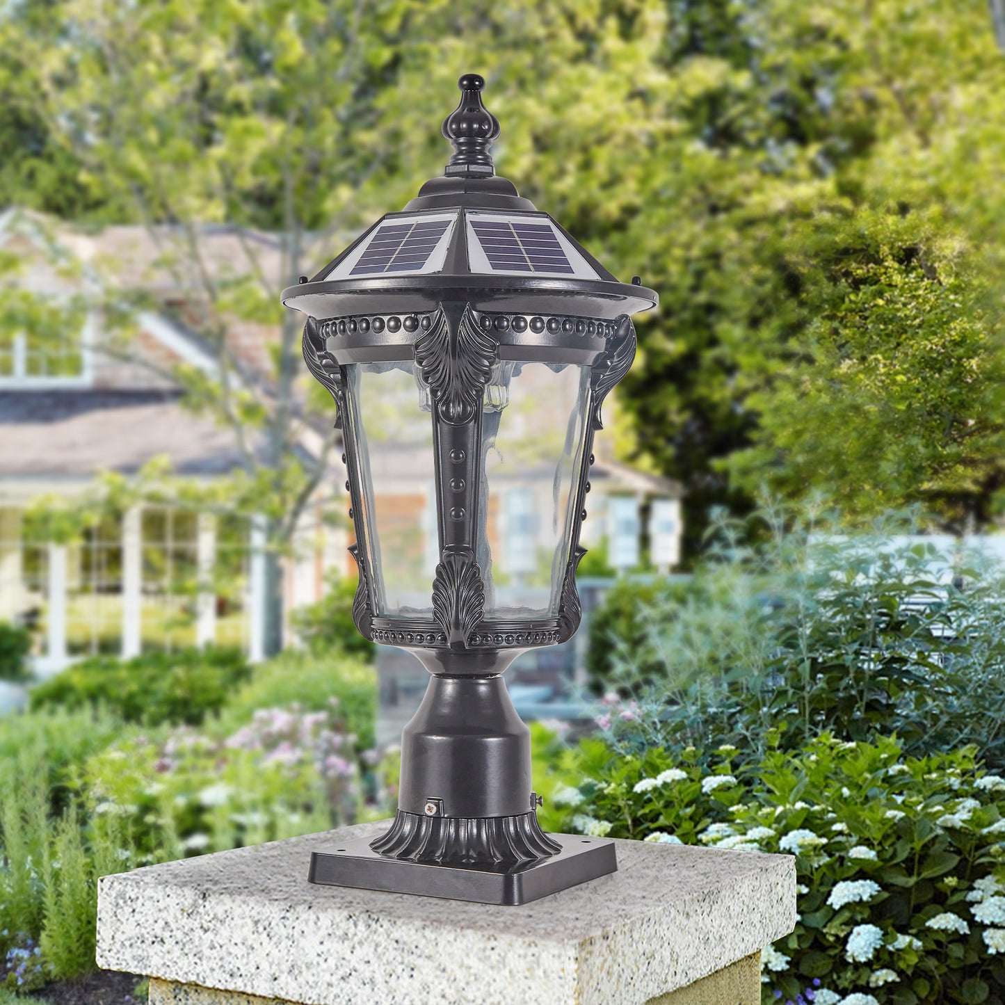 Retro Solar Lights With Dimmable LED 1 Pack