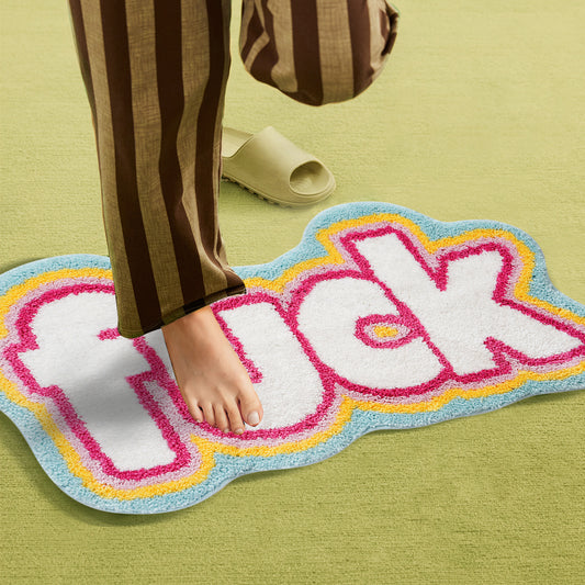 Color Rug For Bedroom - Non Slip Absorbent Floor Mat For Bathroom - Cute Washable Small Shower Mat - Aesthetic Modern Home Decoration Birthday Gifts, Thanksgiving Day Decor, Christmas Decor Home Decor