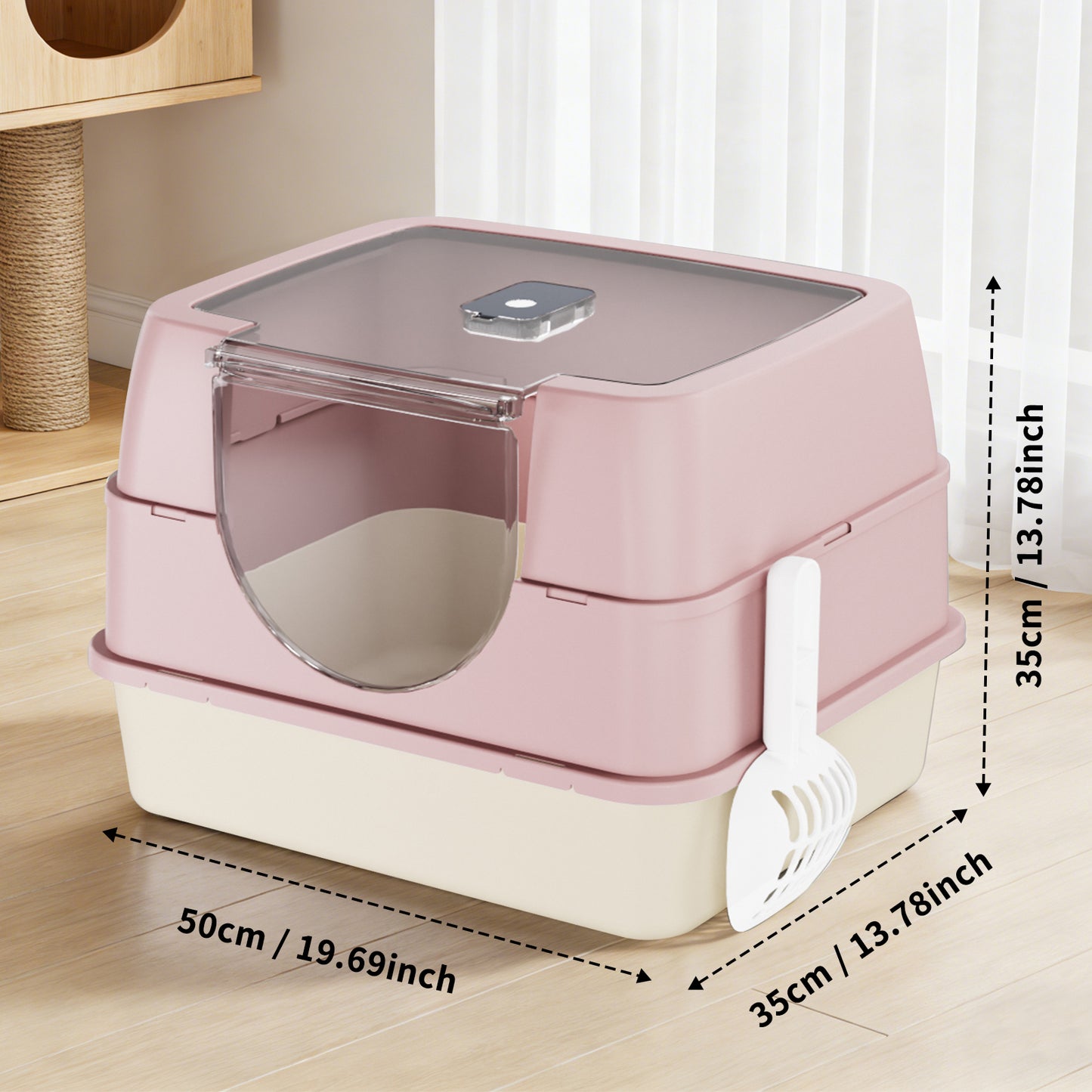 Only Self Pickup---Galaxy Fully Enclosed Cat Litter Box