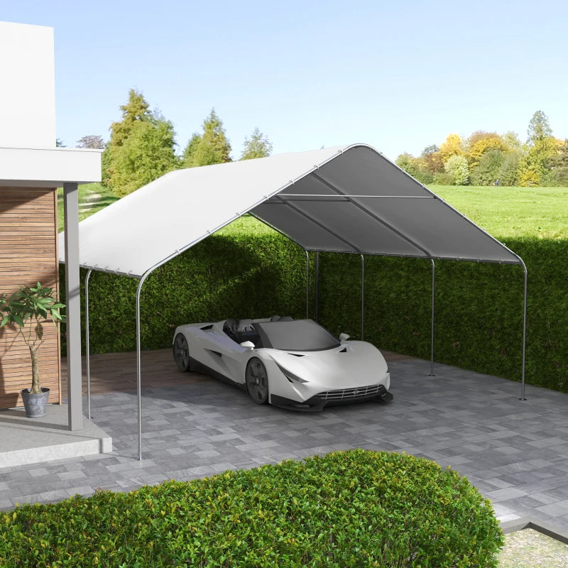 Carport, Portable Garage And Patio Canopy Tent, Anti-UV Cover For Car, Truck, Boat, Catering, WeddingMultiple Packages Shipped. Please Pay Attention To The Dimensions And Weight In The Details.