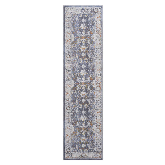 PAYAS  2X8 Blue  Traditional Runner Rug