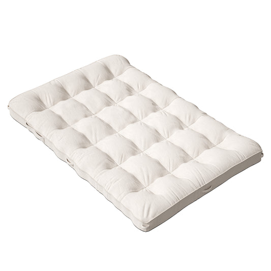 8 Inch Floor Mattress Futon Mattress Sleeping Pad Foldable Roll Up Mat, Sofa Couch Bed, Full Size